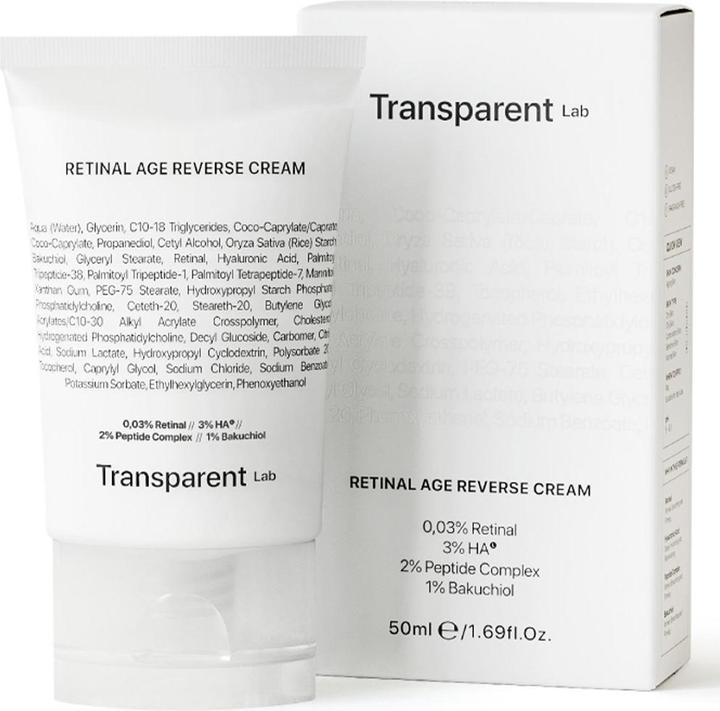 Actual product image Transparent Lab Retinal Age Reverse Cream (50 ml, 24h cream)