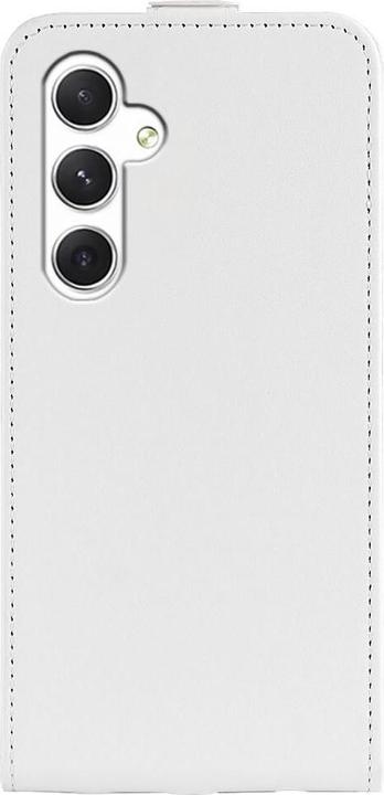Produktbild Cover-Discount Klassisches Flip Case vertikal weiss (Samsung Galaxy S24)