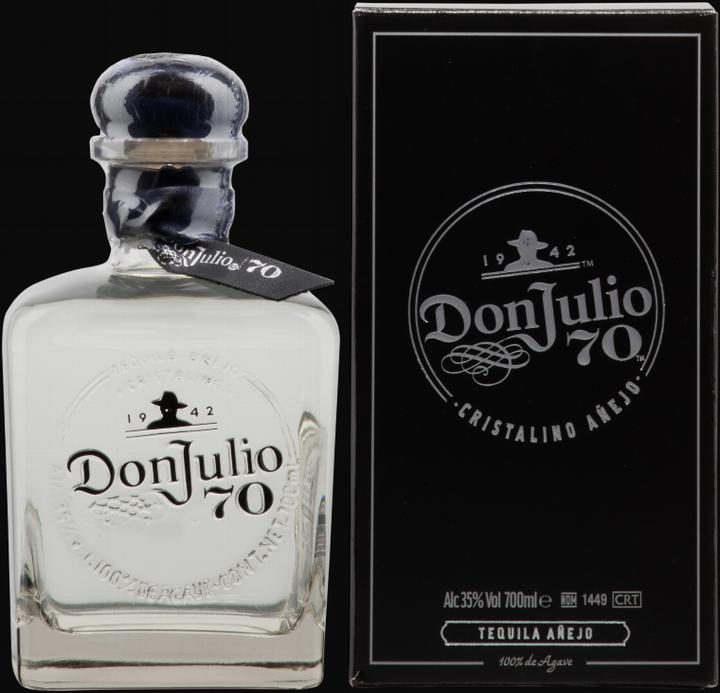 Image du produit Don Julio 70e anniversaire de Cristalino (1 x 70 cl)