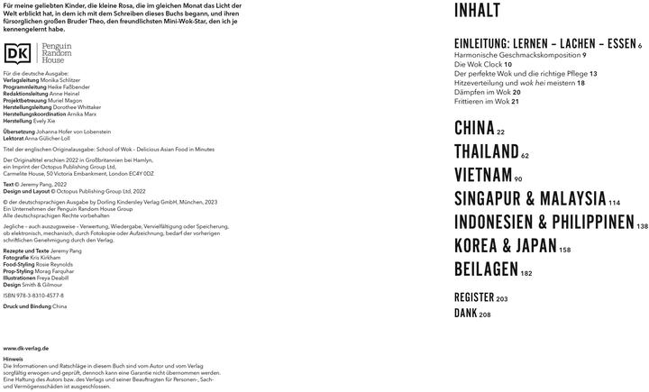 Nutritional values and ingredients School of Wok (German, Johanna Hofer from Lobenstein, Jeremy Pang, 2023)