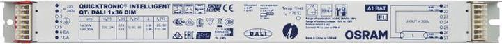 Produktbild Osram QTi DALI 1X36 DIM - 100000 h - -20 - 50 °C - 198 - 264 V - 50/60 Hz - 28 A - 30