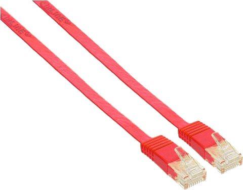 Produktbild InLine 1m Patchkabel flach, U/UTP, Cat.6 (U/UTP, CAT6, 1 m)