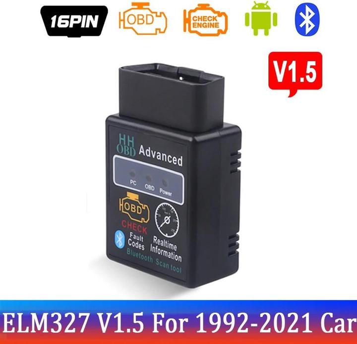 Actual product image JTI Bluetooth OBD2 ELM 327 ELM327 Vehicle diagnostics
