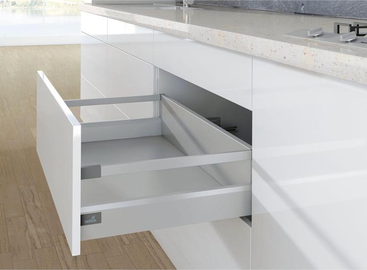 Produktbild Hettich Längsreling für Frontauszüge mit Reling / Doppelreling ArciTec (30 Stk.)