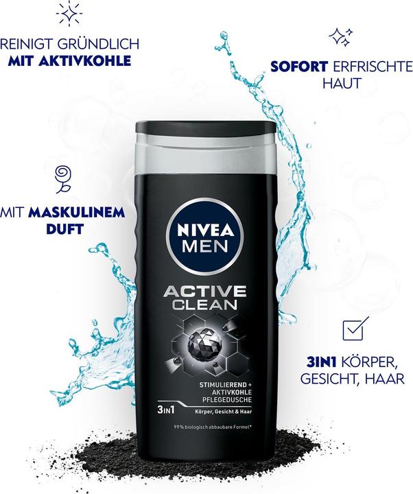 Produktbild NIVEA MEN Active Clean (750 ml)