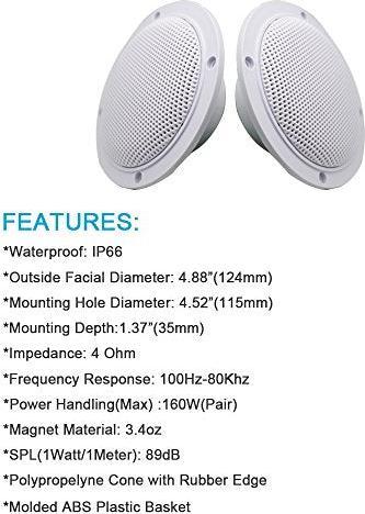 Actual product image Herdio Ceiling loudspeaker (1 pair)