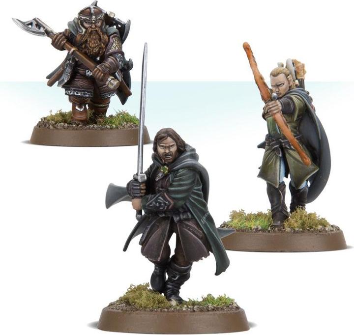 Actual product image Games Workshop The Three Hunters - The Lord of the Rings: Middle Earth