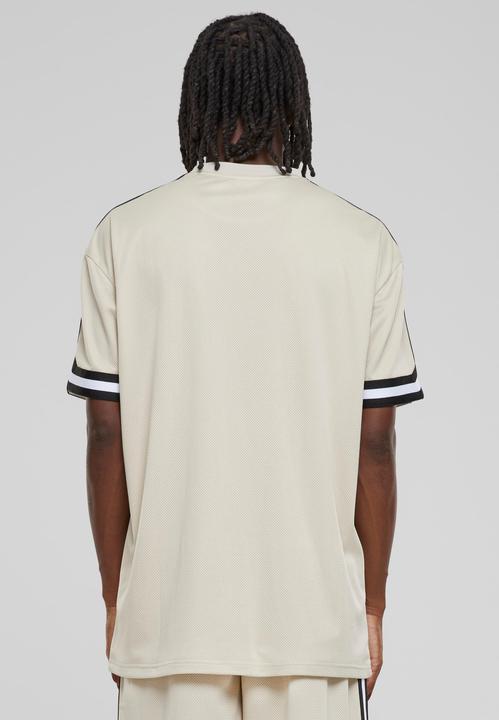 Actual product image Urban Classics Oversized Stripes Mesh Tee - 5280 (XL)