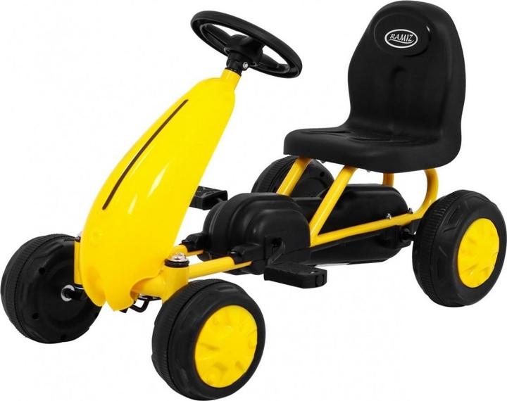 Ramiz Mini pedal quad for children, light yellow