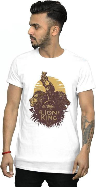 Immagine prodotto Disney The Lion King Movie Sunrise Collage Maglietta Uomo (4XL)