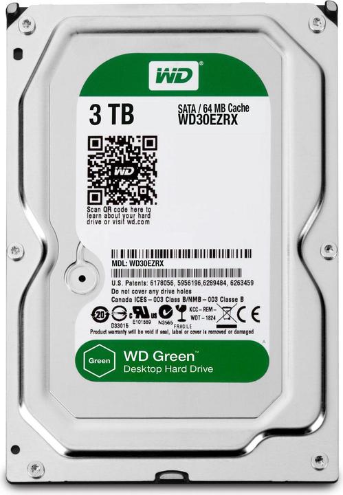 Actual product image WD Caviar Green 3TB 64MB Cache