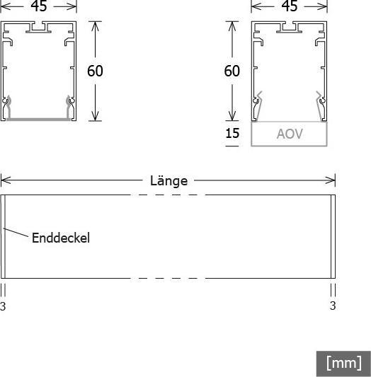 Immagine prodotto LTS ML-A 045.0740.11 AOB bianco Monolinea (1680 lm)