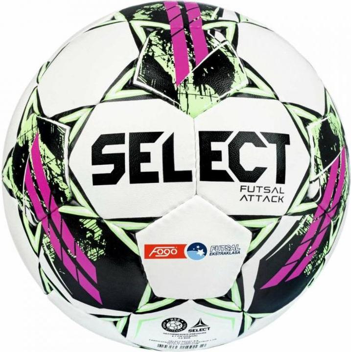 Produktbild Select Ball haFutsal Attack FOGO Ekstraklasa weiss