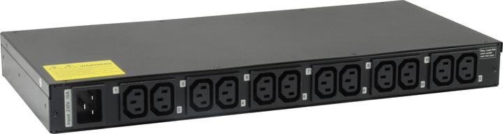 Image du produit LevelOne 12 x IEC 320 C13, AC, LCD, ACL/RADIUS, TLS/SSH (12 Ports)