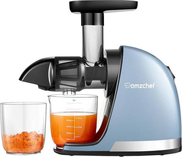 Produktbild Amzchef 1501-BU-SM slow speed juicer (blue)