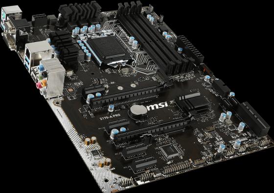 Actual product image MSI Z170-A Pro (LGA 1151, Intel Z170, ATX)