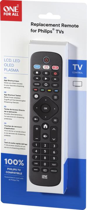 Actual product image One for All Branson (Device-specific remote control, Infrared)