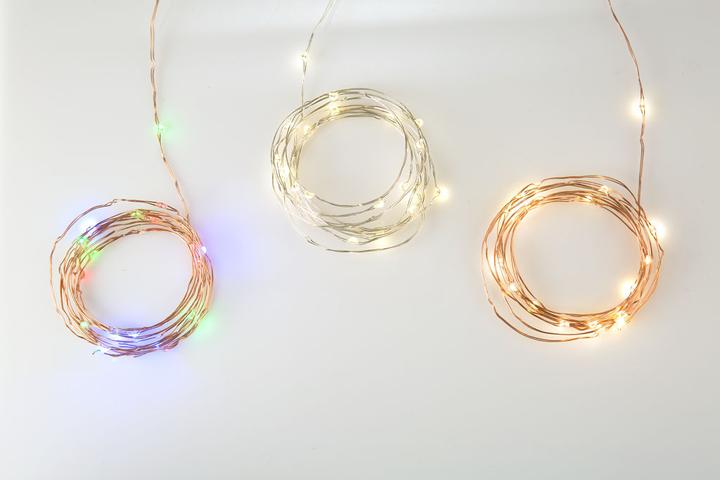 Image du produit Kikkerland Lumières de cuivre (1.80 m)
