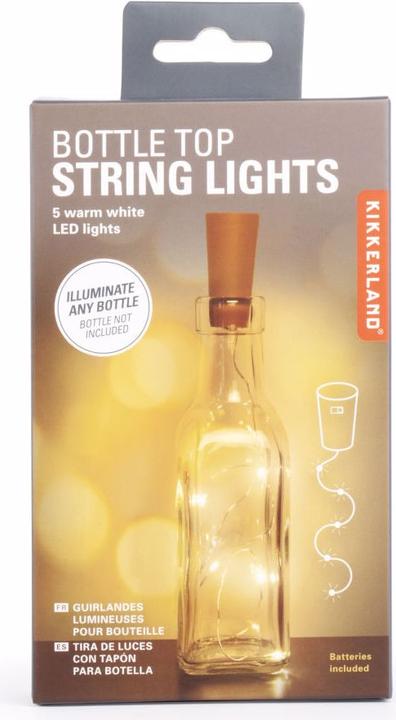 Actual product image Kikkerland Bottle String Lights (0.07 m)
