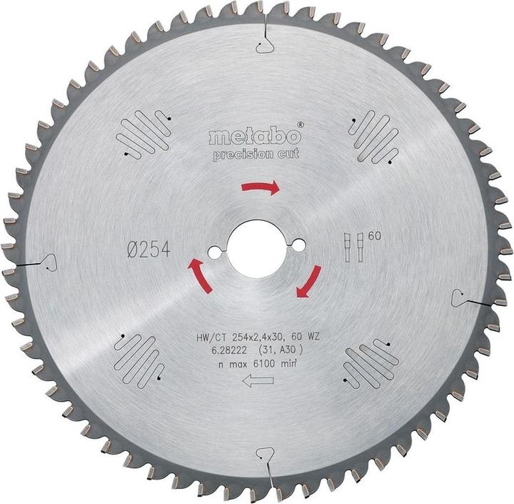 Actual product image Metabo Precision Cut Wood - Professional