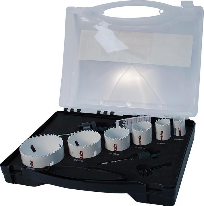 Actual product image Makita Hole saw set electrician 6tlg (20, 40, 51, 25.0 mm, 32.0 mm, 65 millimetres)