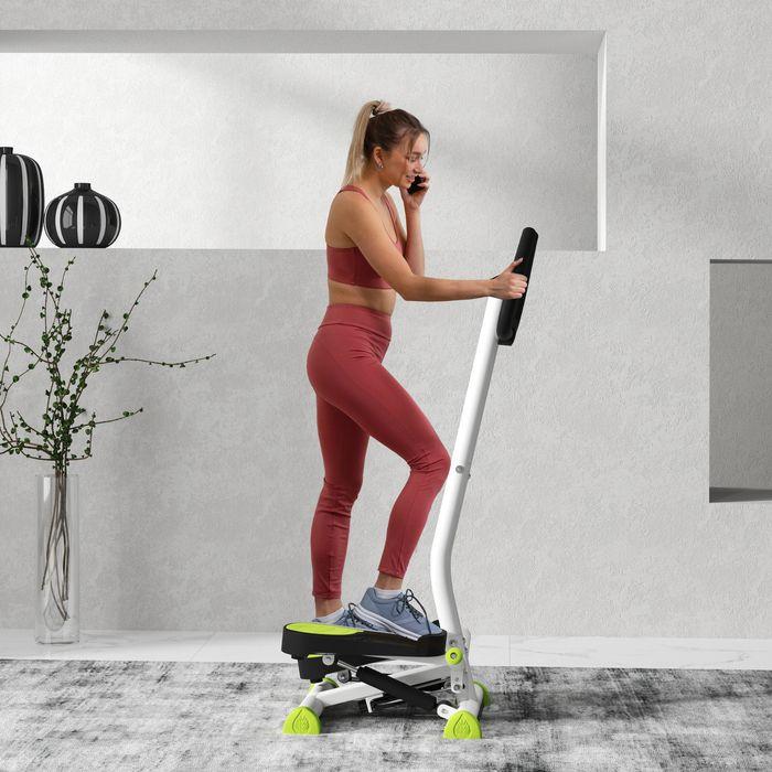 Produktbild Swisshandel24 Stepper Fitness Swing Stepper inkl. LCD Bildschirm & Handgriff
