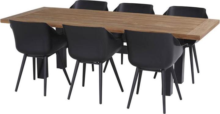Actual product image Hartman Sophie Yasmani table Natural Teak (100 cm)