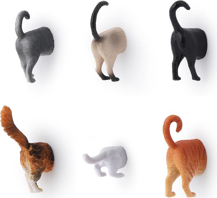 Produktbild Kikkerland Cat Butt (6 x)
