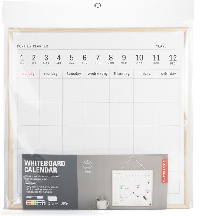 Actual product image Kikkerland Calendar (Combination board, 34 x 34 cm)
