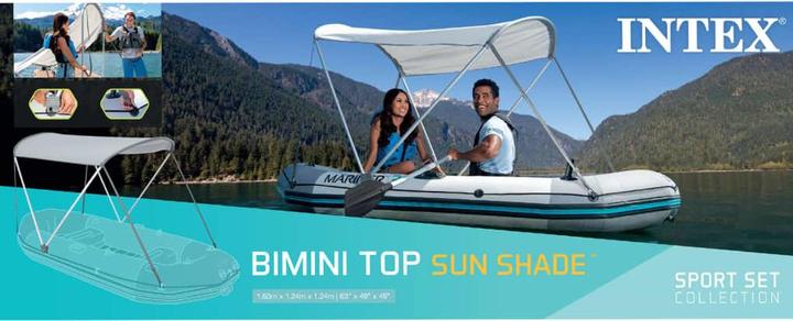 Produktbild Intex Rubi - Sonnendach für Beiboote 160x142