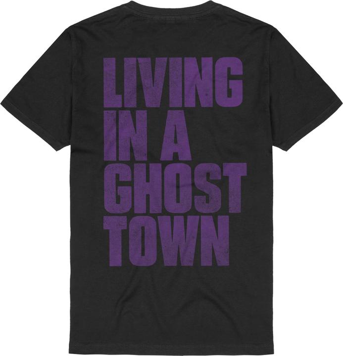 Immagine prodotto The Rolling Stones Ghost Town Maglietta Effetto invecchiato Adulto Unisex (XL)