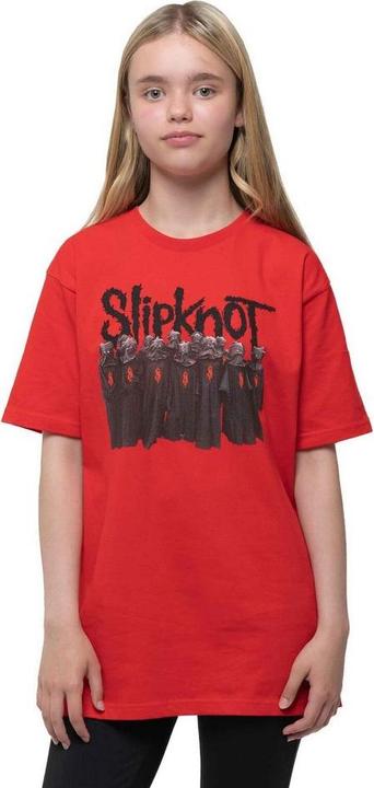 Actual product image Slipknot Childrens/Kids Infected Goat Back Print T-Shirt (140)