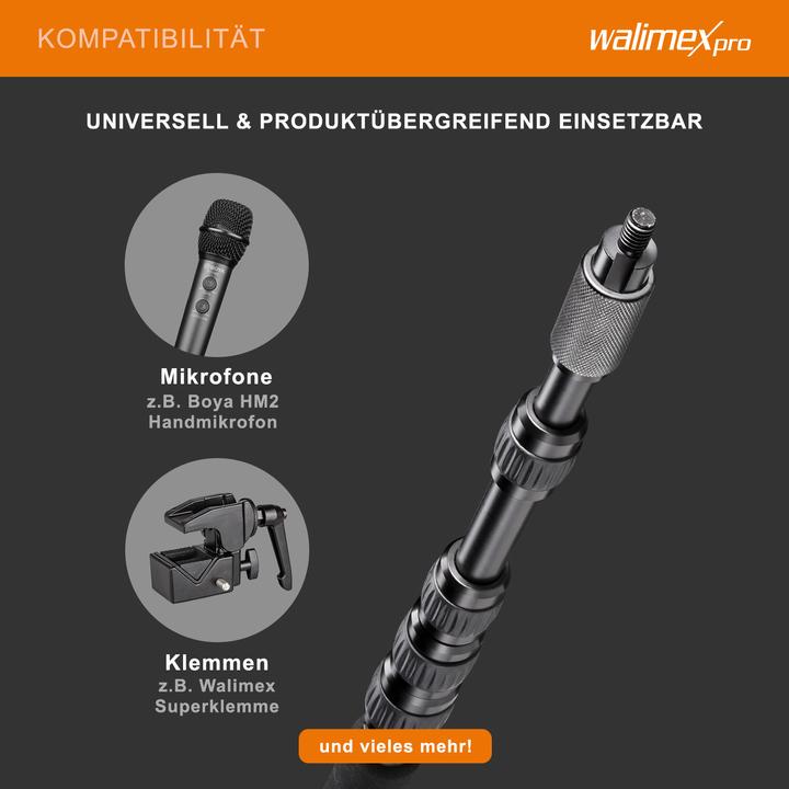 Produktbild Walimex pro pro McPipe Handstativ für Mikrophone 3m