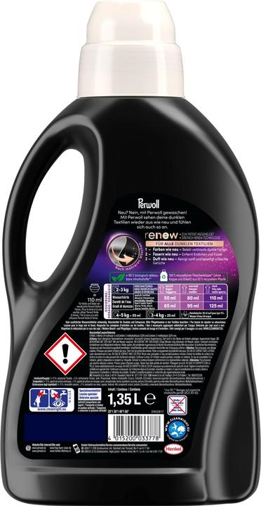 Actual product image Perwoll Renew Liquid Black (27 Washing cycles, Liquid detergent)