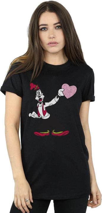 Immagine prodotto Disney Goofy Love Heart Maglietta Ampia Donna (M)