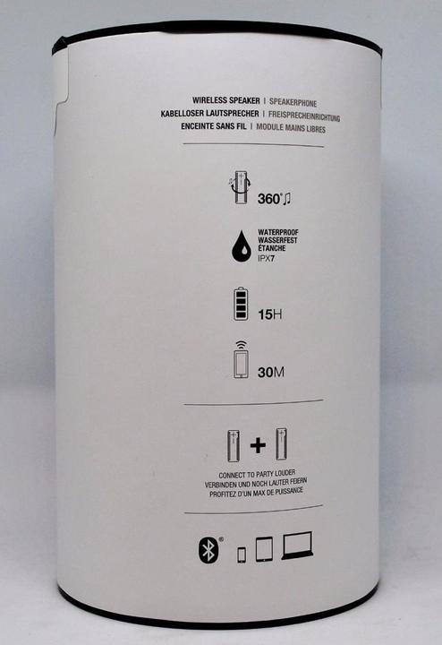 Actual product image UE Boom 2 (15 h, Rechargeable battery operated)