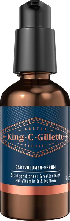 Immagine prodotto King C. Gillette Siero Volumizzante Per La Barba (50 ml)