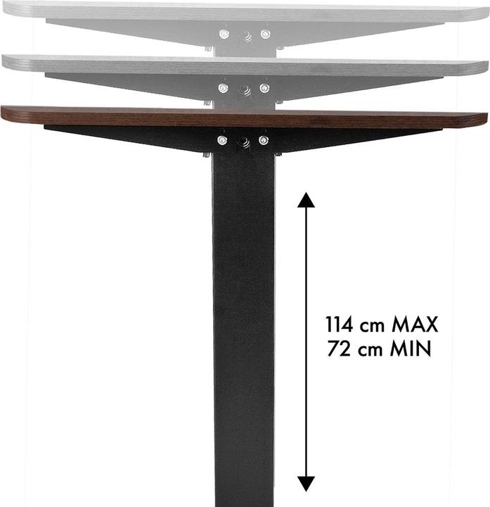 Actual product image Maclean Electrically height-adjustable desk ER-451, 120x60cm