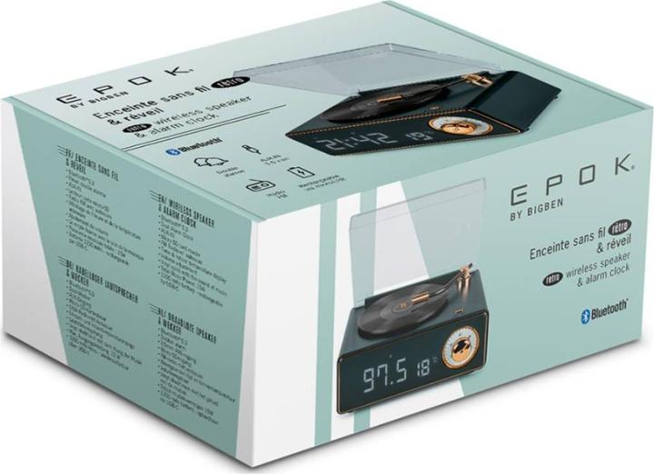 Produktbild Bigben Retro Wecker (Ohne externe Stromquelle)