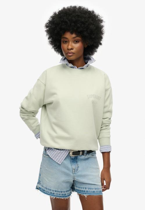 Immagine prodotto Superdry Lockeres Sport Luxe Sweatshirt mit Rundhalsausschnitt (14)