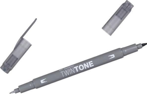 Produktbild Tombow Twintone Fasermaler (49, Grey, 1 x)