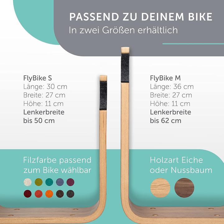 Actual product image Madeco Velo Wandhalterung FlyBike
