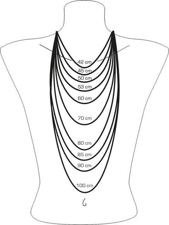Produktbild Thomas Sabo Erbskette roségold (925er Silber, 90 cm)