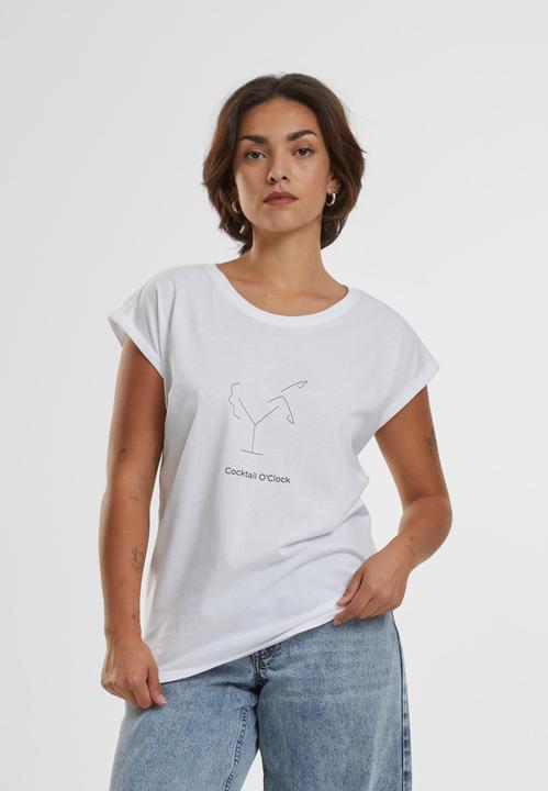 Actual product image Mister Tee Ladies Cocktail O'Clock Tee - 18235 (S)