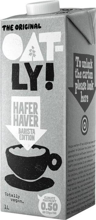 Actual product image Oatly Oat barista (1 x 100 cl)