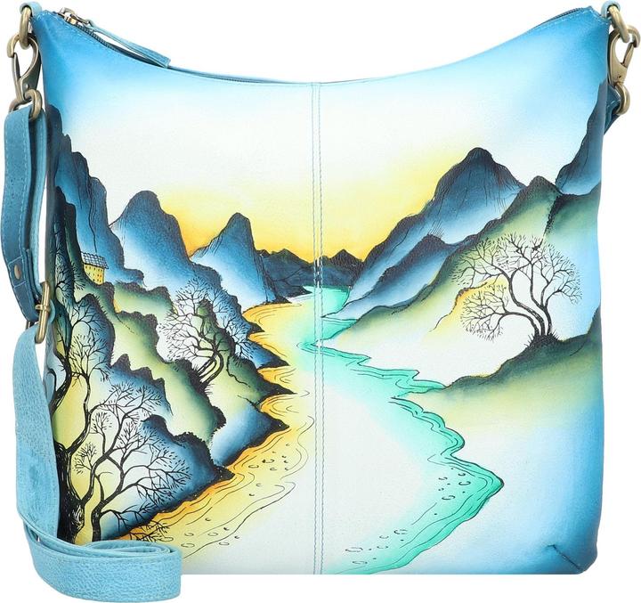 Greenland Nature Art+Craft Umhängetasche Leder 32 cm