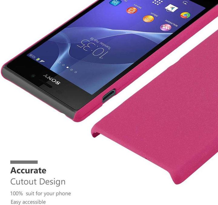 Produktbild Cadorabo Hard Cover Frosty Cover (Sony Xperia M2, Sony Xperia M2 Aqua)