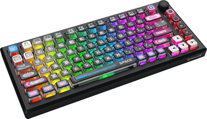 Actual product image Redragon K732MC-RGB-PRO Uranus Pro 82 (Eng. Int., Wireless)