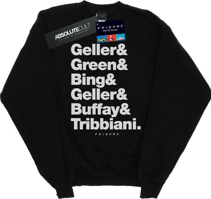 Produktbild Friends Surnames Text Sweatshirt (L)
