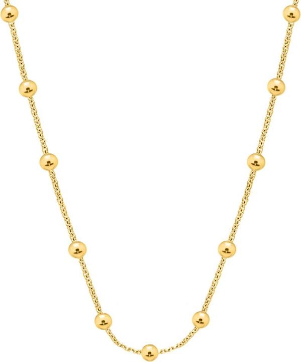 Immagine prodotto Candy Collana Nima, argento 925, placcata oro (Placcato oro 18k, Argento 925, 42 cm)
